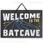 Batman Batcave Hanging Metal Sign for Man Cave