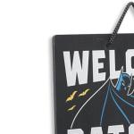 Batman Batcave Hanging Metal Sign for Man Cave