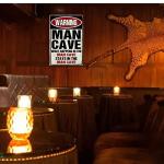 Funny Man Cave Metal Sign - 12 x 8 inches