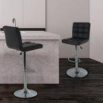 Adjustable Swivel Bar Stools - Set of 2