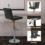 Adjustable Swivel Bar Stools - Set of 2