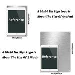 Vintage Ski Poster Metal Sign for Man Cave Decor