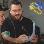 Tattoo Neon Sign for Man Cave Wall Art