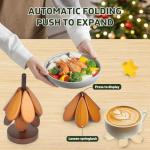 Christmas Tree Wooden Trivets Set of 3