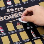 Bourbon Bucket List Scratch-Off Poster for Enthusiasts