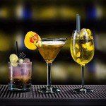 Tebery Black Rubber Bar Spill Mat - 2 Pack