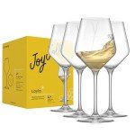 Set of 4 Italian White Wine Glasses