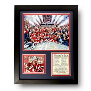 Florida Panthers 2024 NHL Champions Framed Wall Art