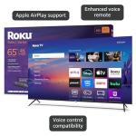 85-Inch 4K HDR Roku Smart TV with Voice Remote