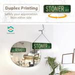 Booda Stoner Avenue Street Sign Set for Decor
