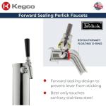 Kegco 24" Single Tap Stainless Steel Kegerator