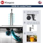 Kegco 24" Single Tap Stainless Steel Kegerator