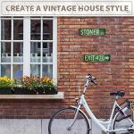 Booda Stoner Avenue Street Sign Set for Decor