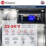 Kegco 24" Single Tap Stainless Steel Kegerator