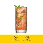 JoyJolt Faye 6pc Highball Glass Set