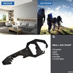 Stainless Steel Keychain Multi-Tool Bottle Opener