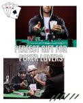 Wearable Poker Blanket Hoodie for Men - Black