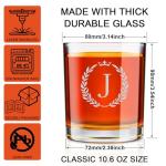 Custom Engraved Whiskey Glasses for Men