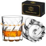 Spinning Whiskey Glasses Set of 2