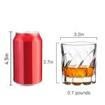 Spinning Whiskey Glasses Set of 2