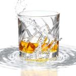 Spinning Whiskey Glasses Set of 2