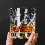 Spinning Whiskey Glasses Set of 2