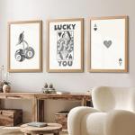 Poker Wall Art Set - 3 Framed Prints