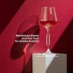 Set of 4 Italian White Wine Glasses