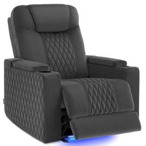 MCombo Oversized Power Recliner with LED Light