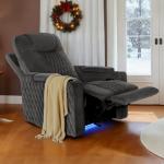 MCombo Oversized Power Recliner with LED Light