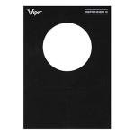 Viper Defender III Dartboard Wall Protector, Black