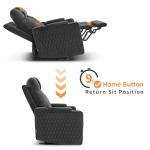 MCombo Oversized Power Recliner with LED Light