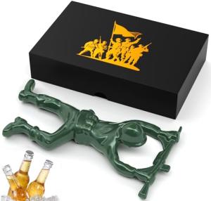 Green Army Soldier Bottle Opener for Beer Lovers