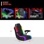 X Rocker Emerald LED Gaming Chair for Kids