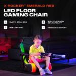 X Rocker Emerald LED Gaming Chair for Kids