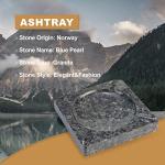 Norwegian Granite Cigar Ashtray - Large Square Design