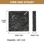 Norwegian Granite Cigar Ashtray - Large Square Design