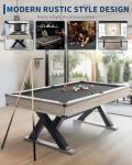 7 Ft Heavy Duty Pool Table Complete Set