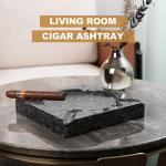 Norwegian Granite Cigar Ashtray - Large Square Design