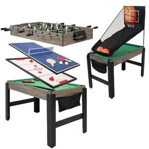 Sunnydaze 5-in-1 Multi-Game Table for Fun