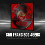 San Francisco 49ers Football Vinyl Record Wall Art