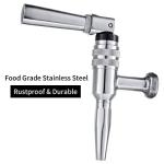 Nitrogen Beer and Coffee Faucet with Handle
