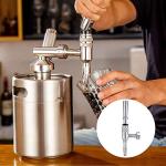 Nitrogen Beer and Coffee Faucet with Handle