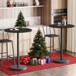 Round Bar Table Set for Man Cave Fun