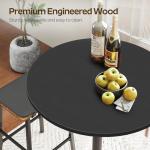 Round Bar Table Set for Man Cave Fun
