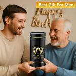 Personalized Beer Glass Set for Dad Gifts