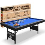 Portable 6-Ft. Foldable Pool Table with Accessories