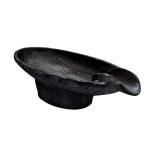Cast Iron Cigar Ashtray with Stirrup Rest