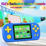Portable Retro Handheld Game Console for Kids