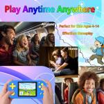 Portable Retro Handheld Game Console for Kids